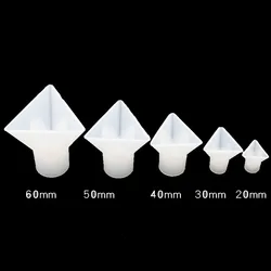 Triangular Pyramid Mold Orgone Generator Mold Cones Flexible Geometry Shape Silicone Mould Epoxy Resin Craft Resin Pendant Mold