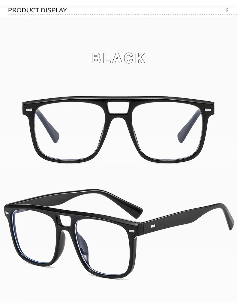 Blau Licht Blockieren Gläser Rahmen für Männer und Frauen Optische Brillen UV400 Beschichtung Anti-Blue Ray Brillen Rahmen – Detail 9