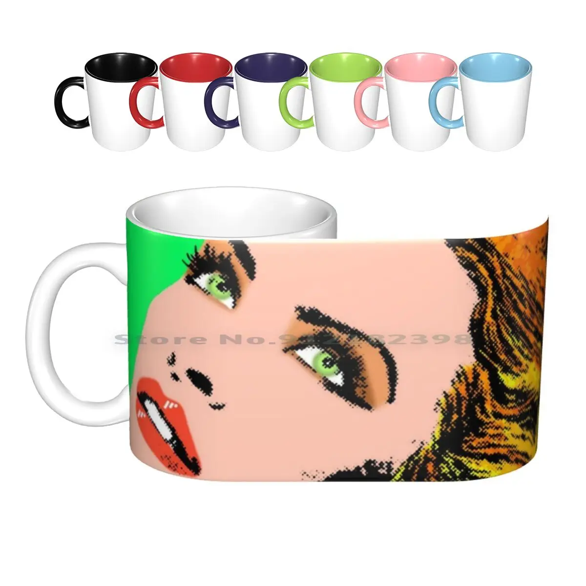 Kylie Minogue Pop Ceramic Mugs Coffee Cups Milk Tea Mug Kylie Minogue Pop Star Singer Icon Music Pop Music Star Famous People