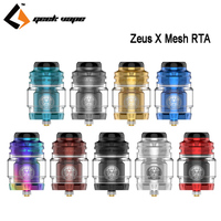 Original Geekvape Zeus X Mesh RTA 4.5ml ZX II RTA Tank Modular Build Deck With MeshCoil Electronic Cigarette Atomizer Vape