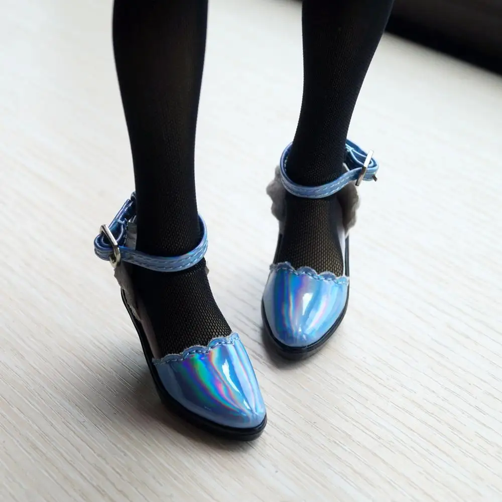 BJD Synthetic Leather Shiny High heel SHoes For 1/4 17