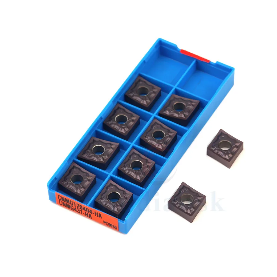 CNMG120404 HA PC9030 باستخدام الحاسب الآلي عالية الجودة أداة تحول خارجية CNMG120408 HA PC9030 أداة تحول شفرة الصلب