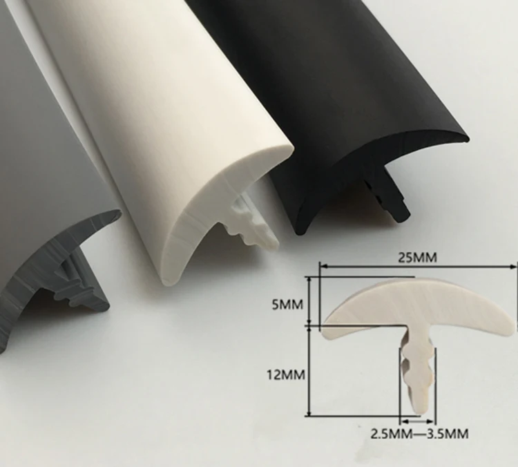 

Т-образная резиновая уплотнительная лента 2 м/5 м для звукоизоляции, водонепроницаемая и Пыленепроницаемая уплотнительная лента
