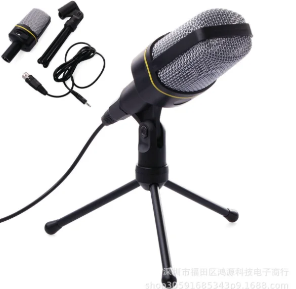 

Host singing bar recording microphone dedicated computer KTV microphone with bracket SF-920 factory direct sales