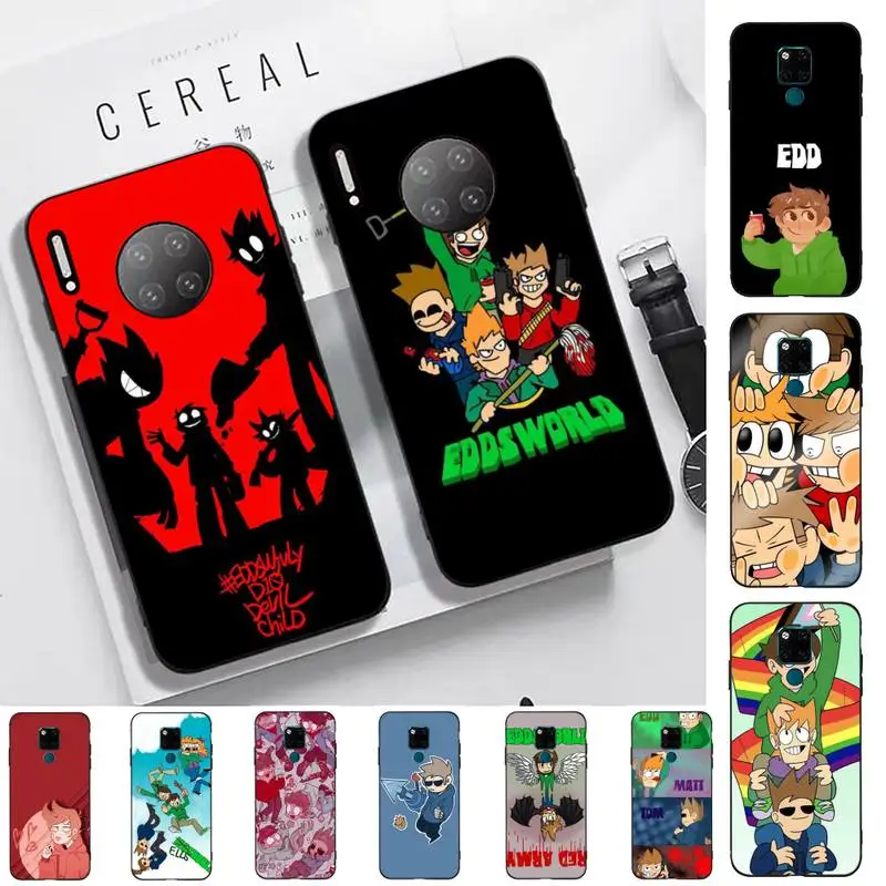 TOPLBPCS Eddsworld Animation TV show Phone Case for Huawei Mate 20 10 9 40 30 lite pro X Nova 2 3i 7se