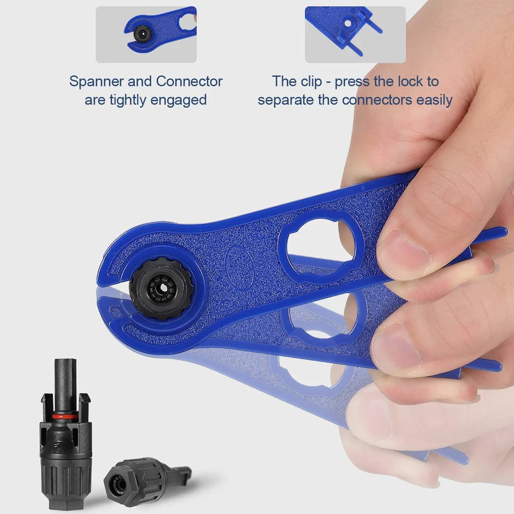 태양광 케이블 연결 방수 PV 커넥터, DIY 태양광 패널 충전기, 스피닝 도구 무료, 5 쌍