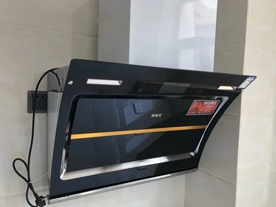 Mặt Bếp Hút Phạm Vi Hút Vệ Sinh Tự Động Xả Hood Somatosensory Điều Khiển Lớn-Màn Hình Hiển Thị Kỹ Thuật Số Dual-Xe Máy