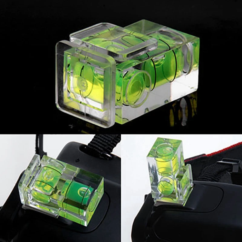 Big deal 2 PCS Hot Shoe Bubble Level Camera Two Axis Spirit Level for Digital and Film Camera