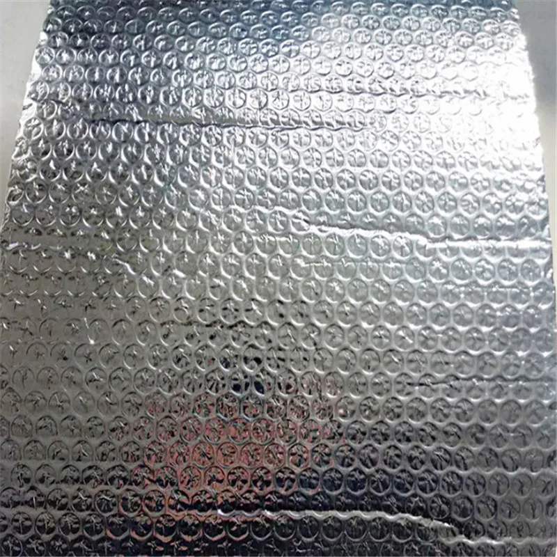 Película de aluminio de doble cara, aislamiento de papel de aluminio de polietileno, ahorro de energía, aislamiento de humedad impermeable, ruido de