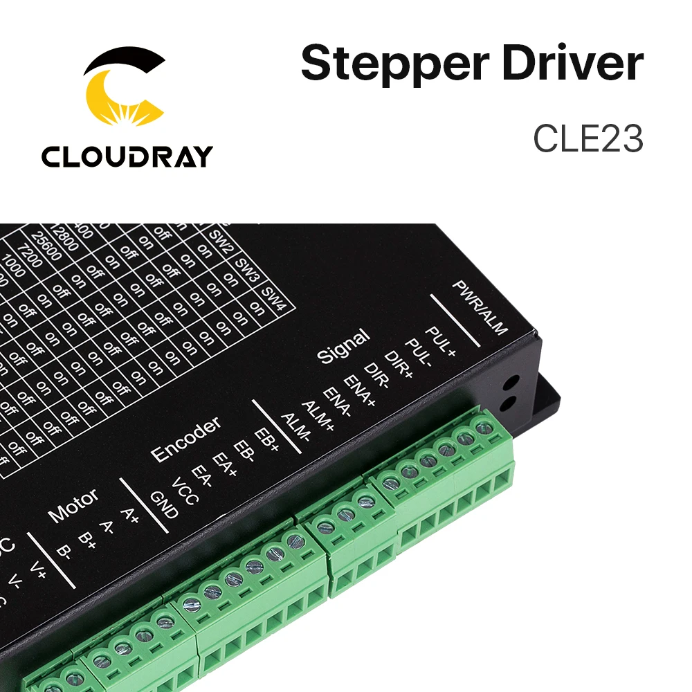 Cloudray Nema 23 Digital Closed Loop Stepper Motor Driver Stepper Driver for Nema Stepper Motor 3D Printer Cutting Machine