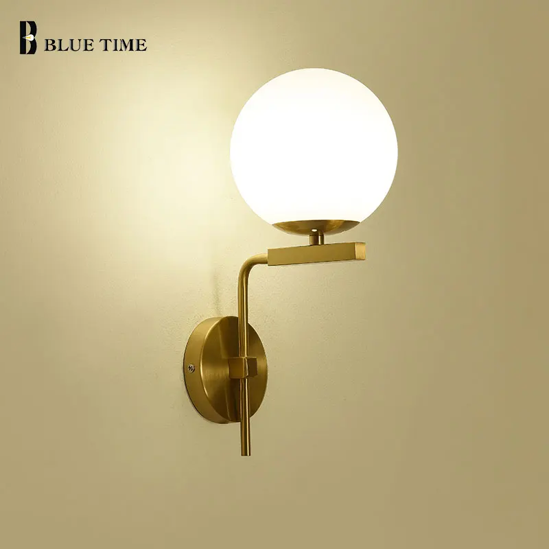 

Modern Led Wall Light Bedside Light For Living room Dining room Bedroom Study room Home Lustre Sconce Wall Lamp Luminaires Gold