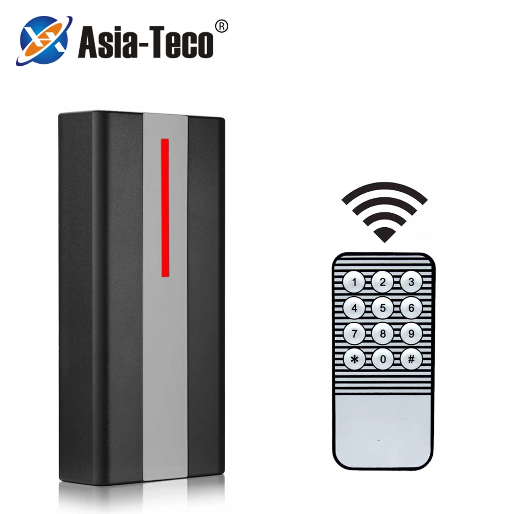 RFID 125Khz Điều Khiển Truy Cập Đầu Đọc 2000 Thành Viên Gần Đầu Đọc Thẻ RFID Điều Khiển Truy Cập Hệ Thống Chống Nước IP67 Đầu Đọc