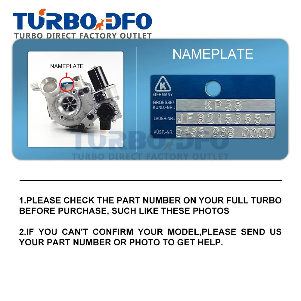 New Turbo 49377-07000 Turbine Repair Kit Turbocharger TD04L Auto Parts For Iveco Daily III 2.8 TD 92Kw 8140.43S.4000 1999-2003