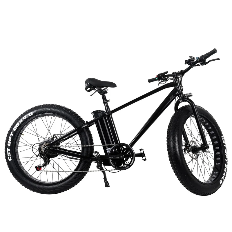 KS26 Strong Electric Snow Bike, 750W Motor, 48V 15Ah/20Ah Battery, 26 Inch Mountain Bike Fat Bike, Pedal Assist E-bike