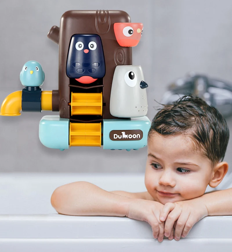 Bath Toys Pipeline Water Spray Shower Game Elephant Bath Baby Toy for Children Swimming Bathroom Bathing Shower Kids Toy Gifts