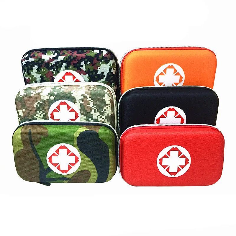 Camouflage First Aid Kit Waterproof EVA Bag Person Portable Outdoor Travel Drug Pack Security Emergency Kits Medical Treatment