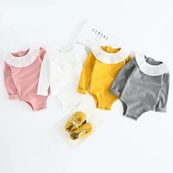 Baby Girl Rompers Spring Summer Infant Cotton Long Sleeve Newborn Baby Girl Clothing Body Bebe Newborn Baby Outfits Dropshipping