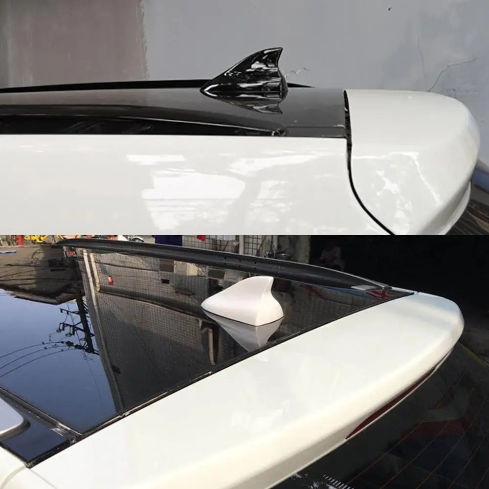 Shark Fin Antenna Cover Radio Car Aerial Auto Roof Antena Black White Accessories For Peugeot 3008