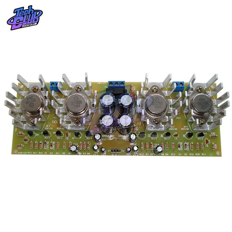 High Power 100W*2 OCL Two Channel Amplifier Board Module Electronic DIY Kits