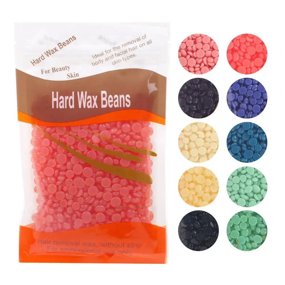 

100g/Pack Hard Bean Wax Paper-Free Fast Effect Herbs Wax Beans Depilatory Hot Film Painless Herbs Hair Remove Wax Beans