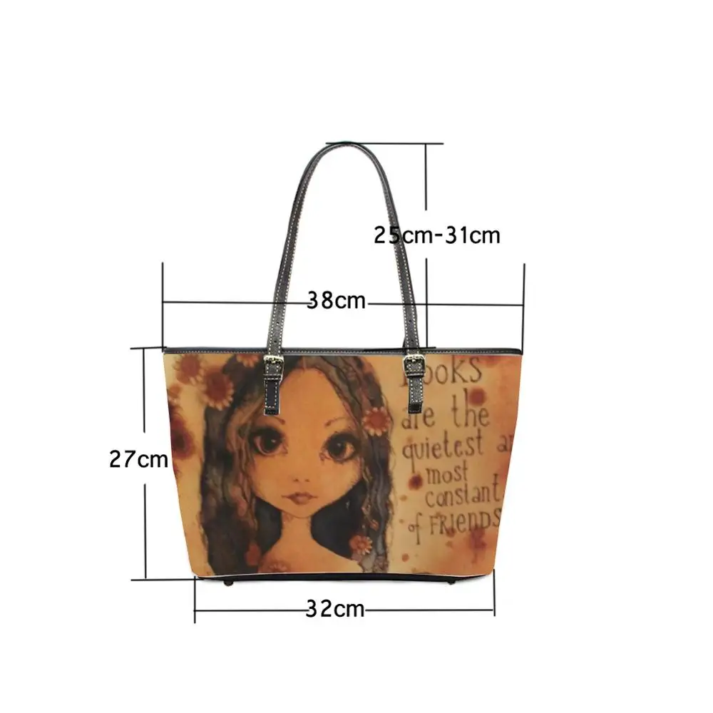 NOISYDESIGNS Custom Handbags Luxury Design Women Shoulder Bag The Image Logo Name Pattern Print Hand Bag Females Top-Handle Bags