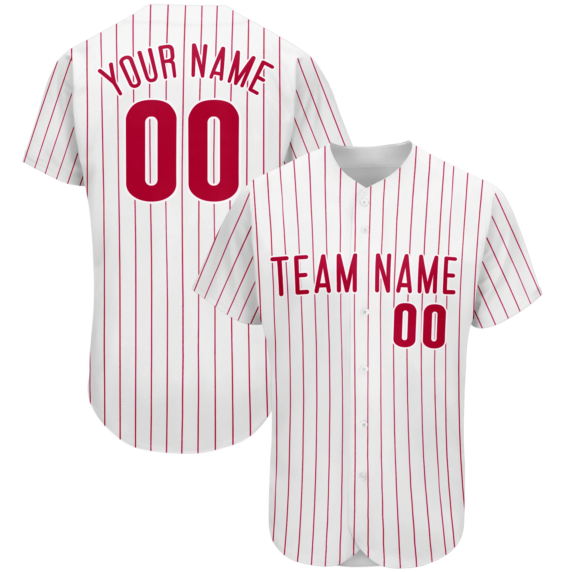 

High Quality Baseball Jersey Print Your/Team Name/Number Short Sleeve Washable Hip Hop Streetwear for Men/Women/Youth Big size