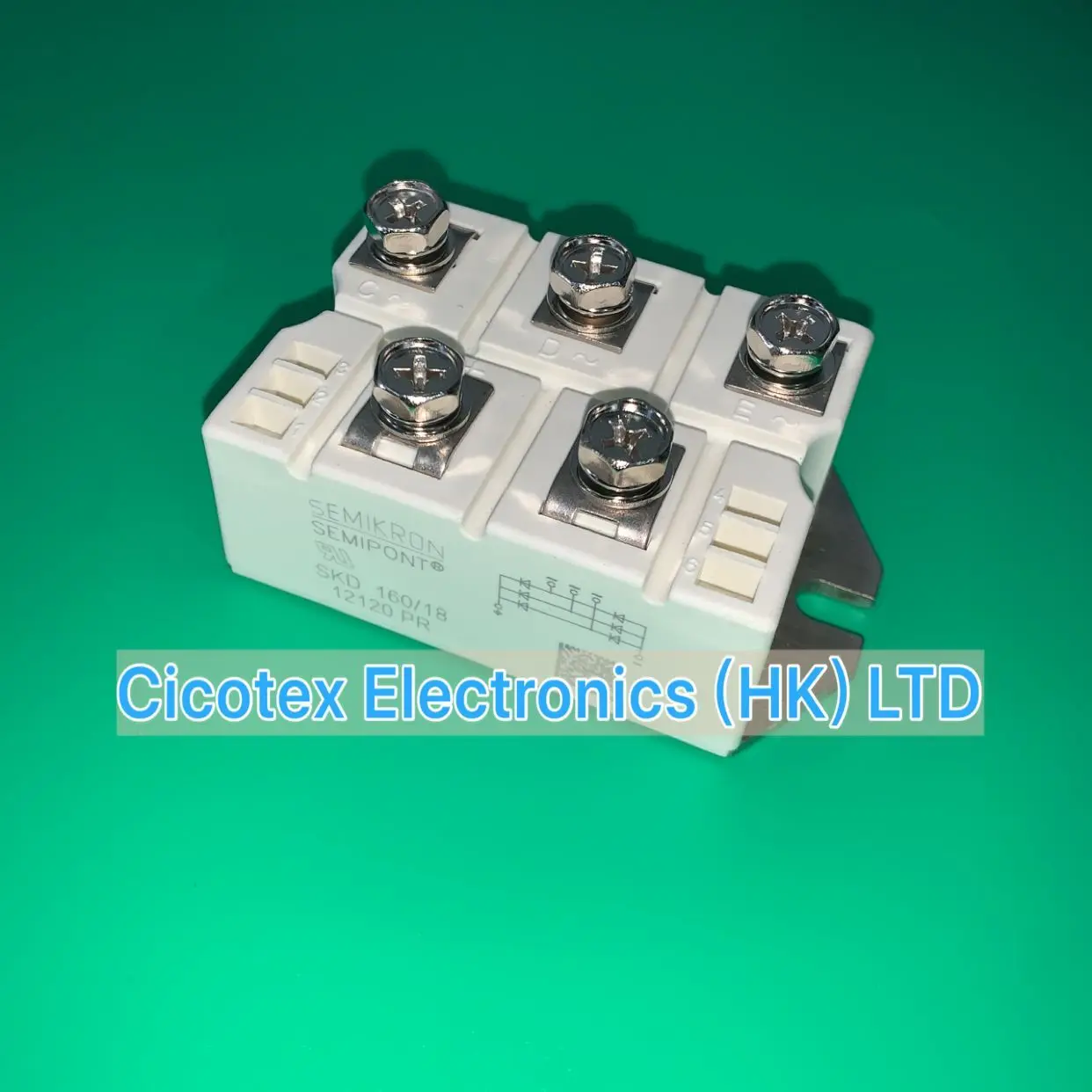 SKD160/18 three-phase rectifier SKD 160/18 MODULE IGBT Power Bridge Rectifiers SKD16018 SKD160-18