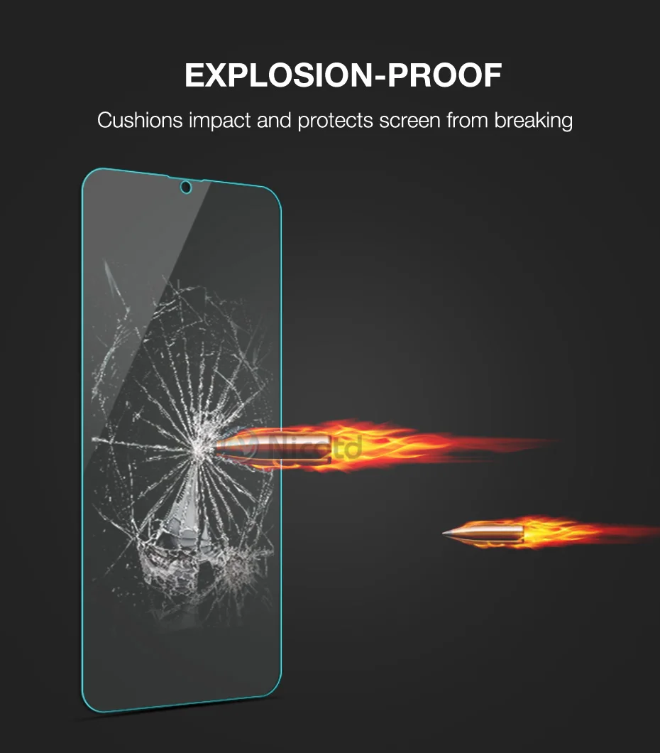 For Huawei Nova 2i 3i Tempered Glass On For Huawei Nova 2 3 4 4e 5 9H HD Transparent Protective Glass Screen Protector Film