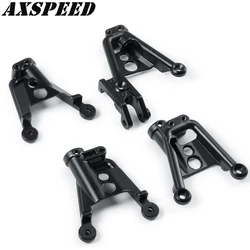 Supporto per torri ammortizzatori posteriori anteriori in metallo AXSPEED per 1:10 Axial SCX10 II 90046 90047 90059 90060 RC Crawler Upgrade Parts