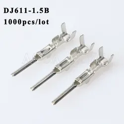 DJ611-1.5B 1000PCS plug terminal Male female wire connector Plugs socket Fuse box Wire harness Soft Jacket car terminal plug