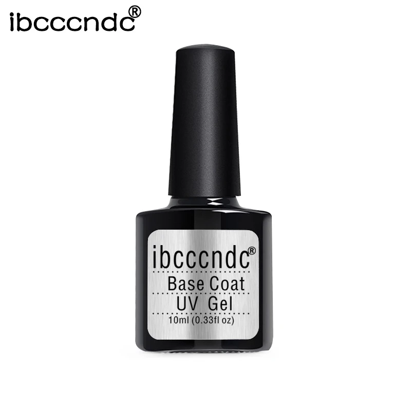 ยาวนาน10Ml UV Top Coat Base Coat UV Gel Primer เล็บ Lacquer Soak-Off เล็บ