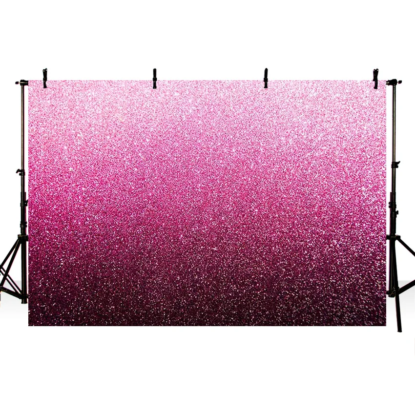 Avezano Birthday Baby Shower Photography Backdrop Fuchsia Glitter Photophone Photo Backgrounds Studio Photozone Decoration Props