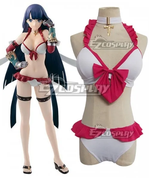 

Fate Grand Order Ruler Rider Marthe Swimsuit Girls Summer Party Adult Party Swimwear Pool Suit Cosplay Costume E001