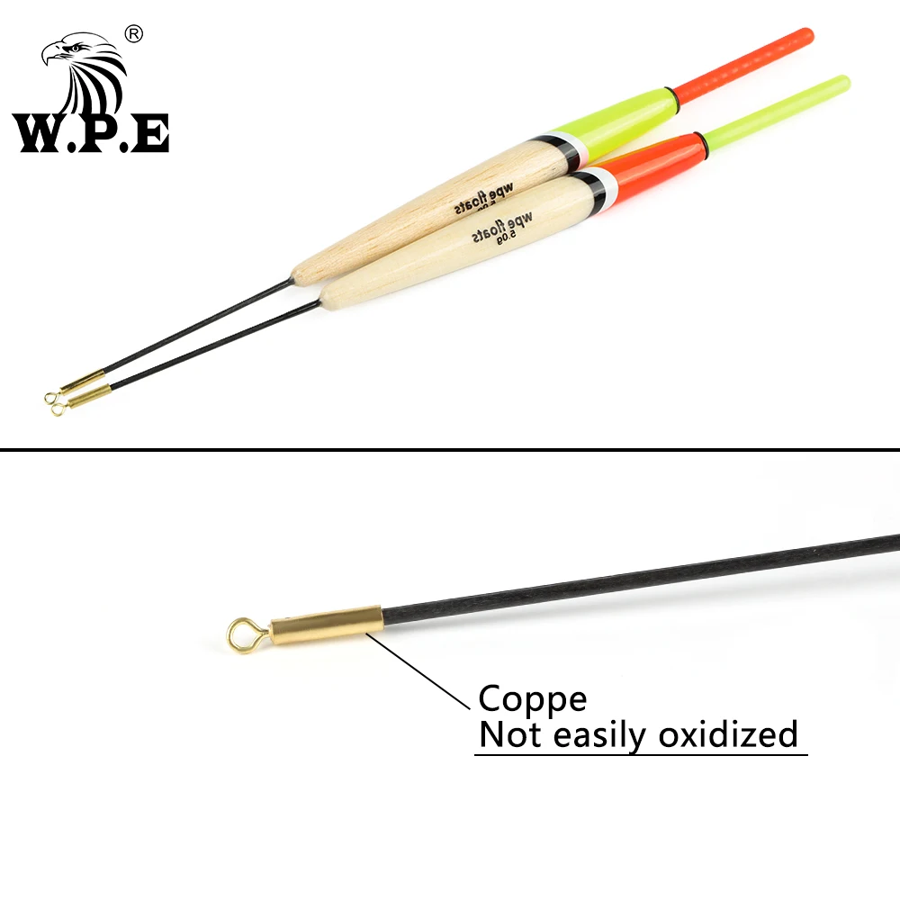 W.P.E 3pcs/pack Fishing Float 5g Barguzinsky Fir Float Length 19cm-23cm Carp Fishing Vertical Buoy Bobber Fishing Tackle Pesca