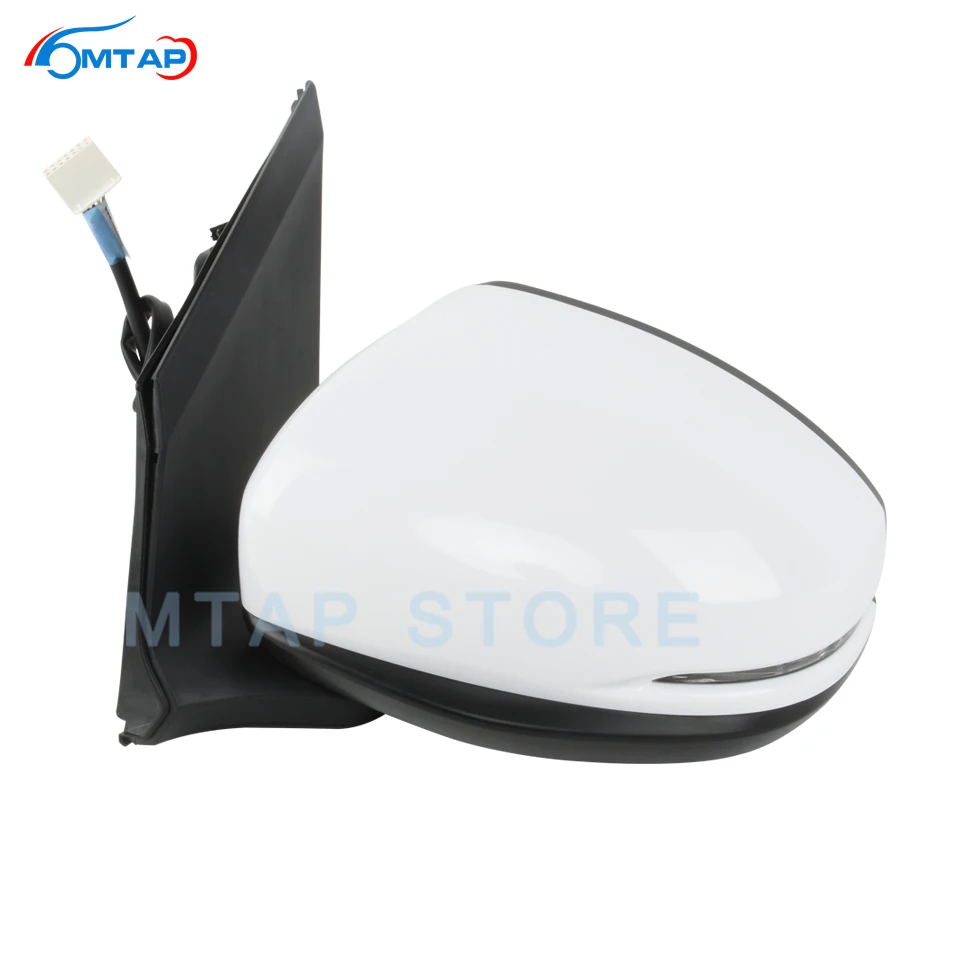 MTAP Outside Rearview Mirror Assy 3-PINS Without LED / 5-PINS With LED Light For Honda For City GM6 2015 2016 2017 2018 2019