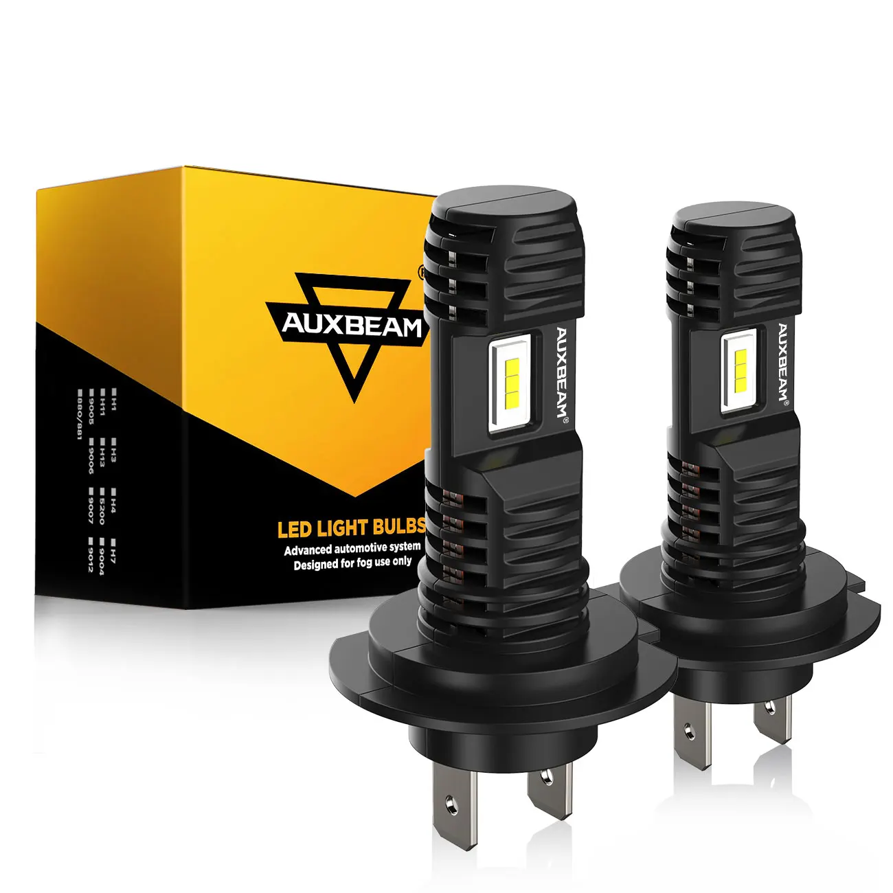 

A Pair Car LED Headlight Bulbs 6500K DC11-30V H4 H7 H11 H14 Series NF-Q10