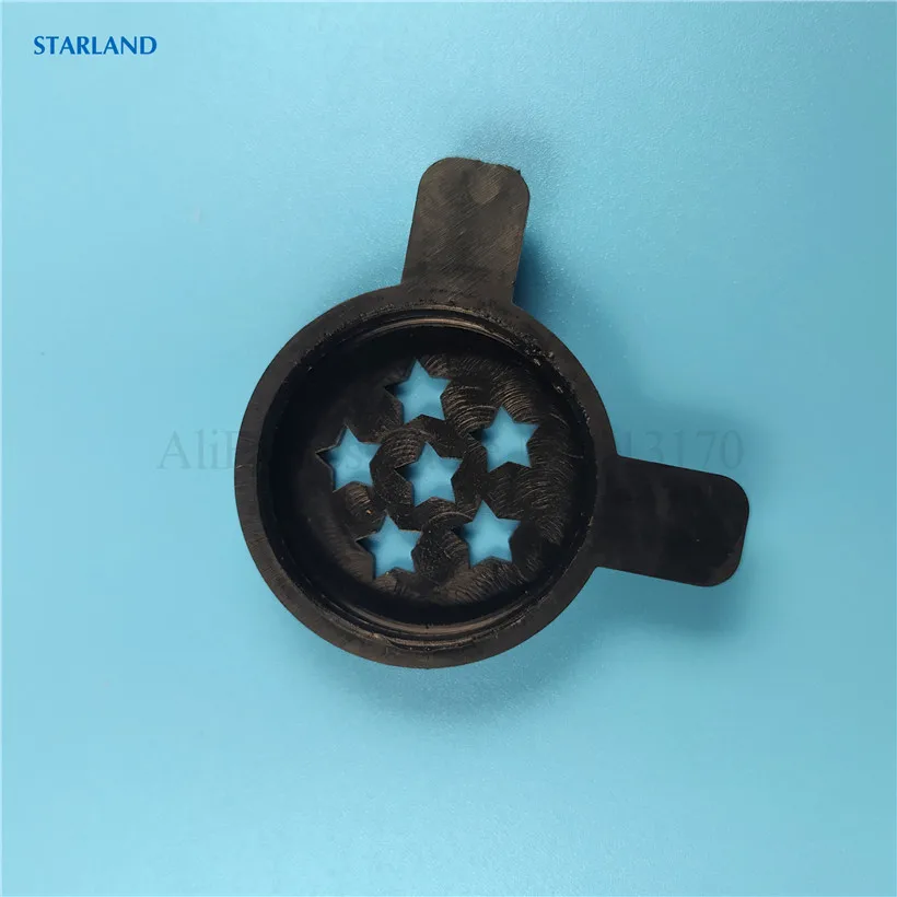 3 في 1 حقيبة ليتل ستارز الخماسي على شكل النمذجة قبعات قطع غيار آيس كريم ناعم القوام آلات فوهة الأغطية القطر الداخلي 28 مللي متر