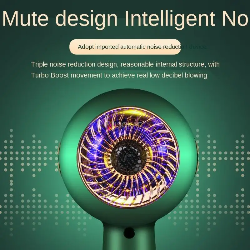 Hair Salon Hair Dryer Household High Power Light Negative Ion Hair Care Does Not Hurt Hair Silent Cold And Hot Air