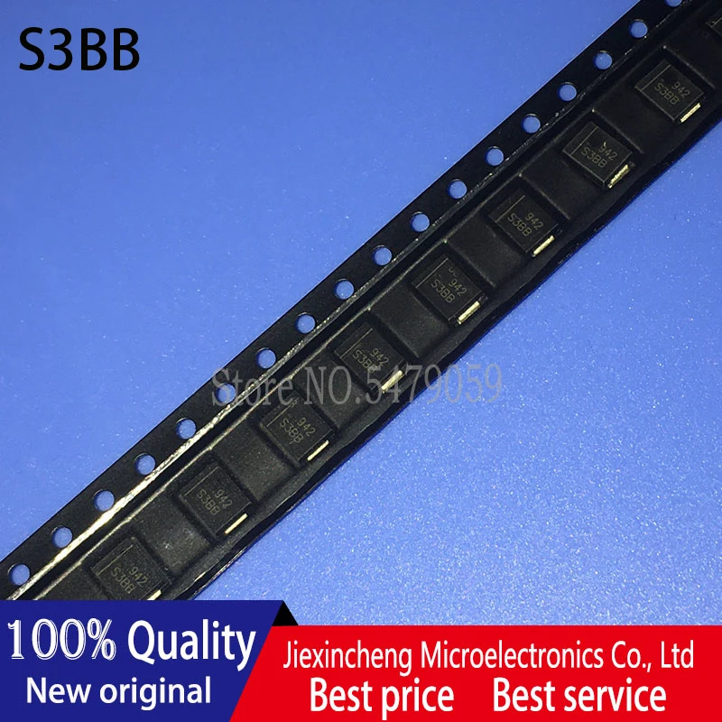 30 шт. P6SMB9.1A 9V1A SMBJ5.0CA-E3/52 KE SMBJ5.0CA S3BB P6SMB10CA 10CA 1SMB5952BT3G 952B SMB DO-214AA Новый оригинал