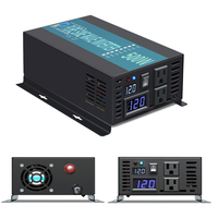 Off Grid Pure Sine Wave Inverter 24V 220V 500W Solar Inverter Car Power Inverter 12V/24V DC to 110V/120V/220V/240V AC Converter