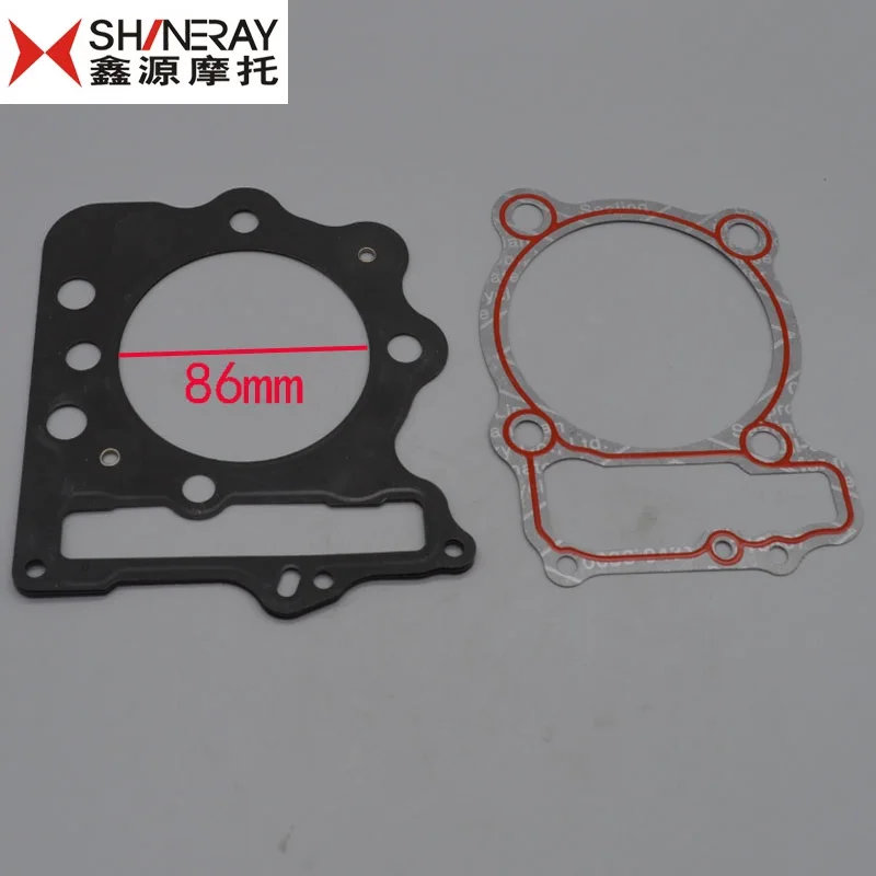 For shineray xy400gy 400cc X5 XR400 moto motorcycle engine gasket cylinder head gasket paper 440