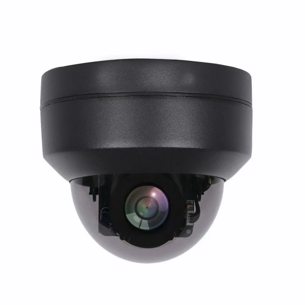 Imagem -03 - Camhi-câmera de Vigilância ip Ptz Outdoor p à Prova Dágua com Visão Noturna Velocidade Dome Cctv Mini Rede de Segurança