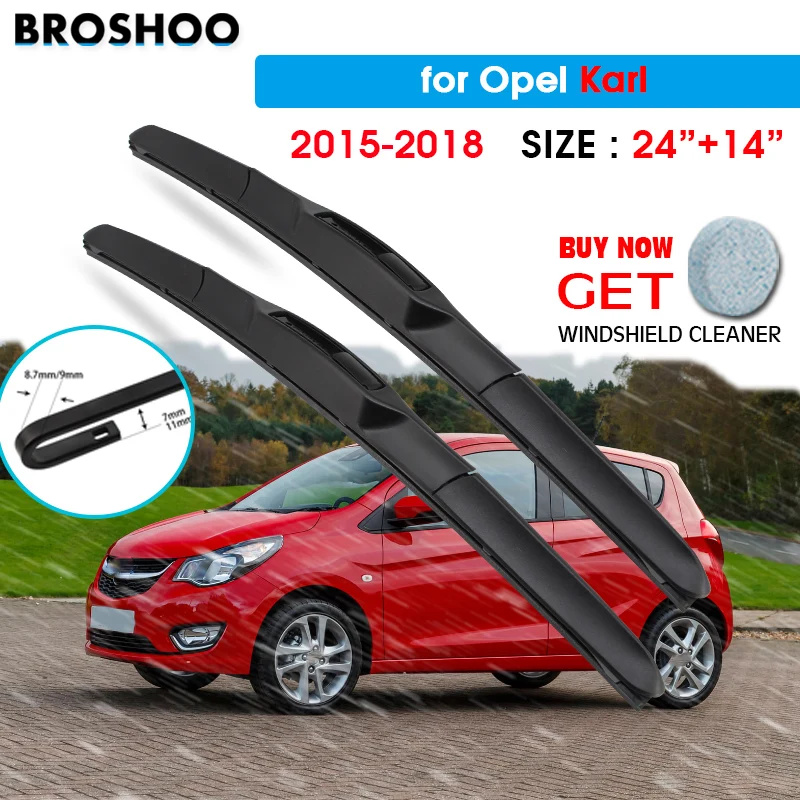 Car Wiper Blade For Opel Karl 24