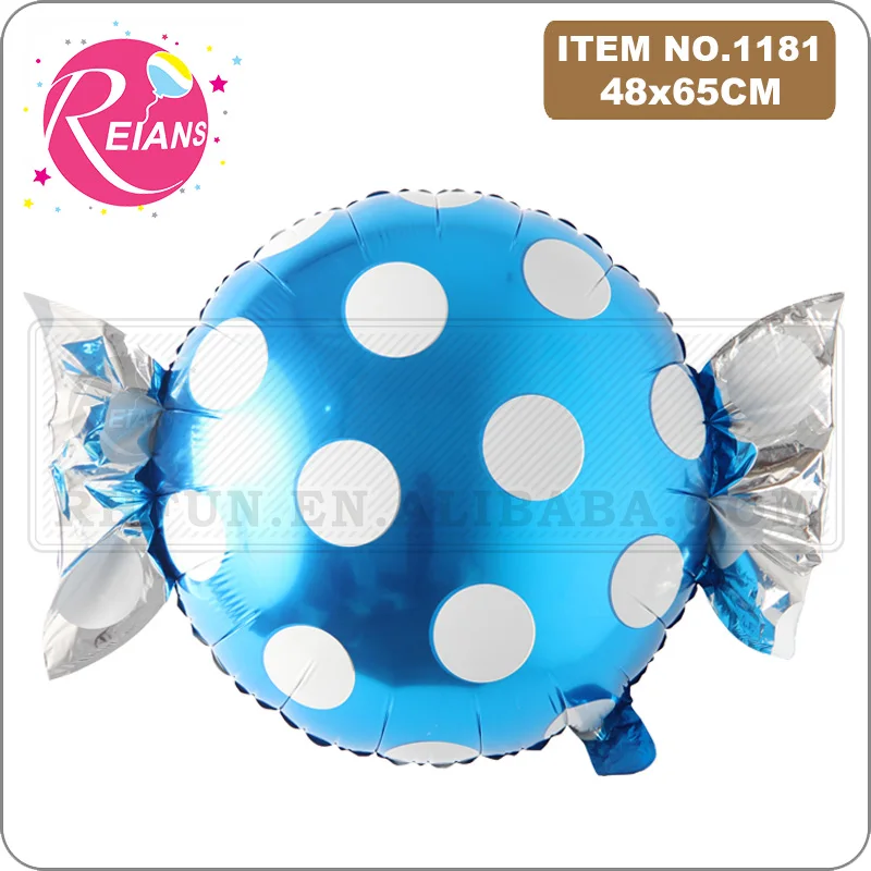 Fashion Aluminum Foil Candy Balloons Windmill Helium Balloon Baby Shower Globos Children Birthday Party Wedding Decoration