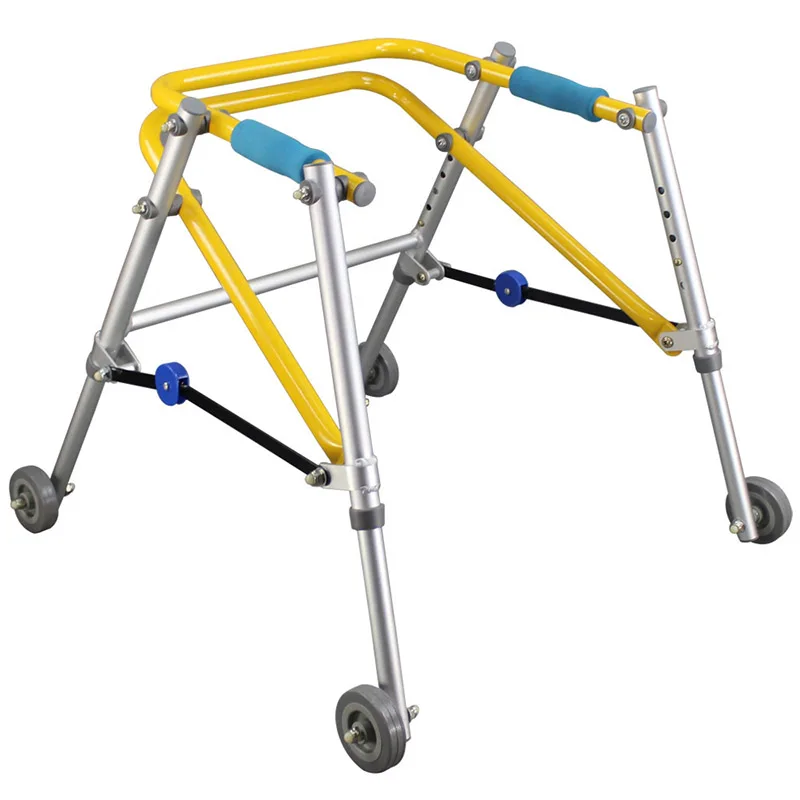 

Children's Rehabilitation Equipment Training Equipment Directional Four-Wheel Walker Walker Assisted Standing Frame