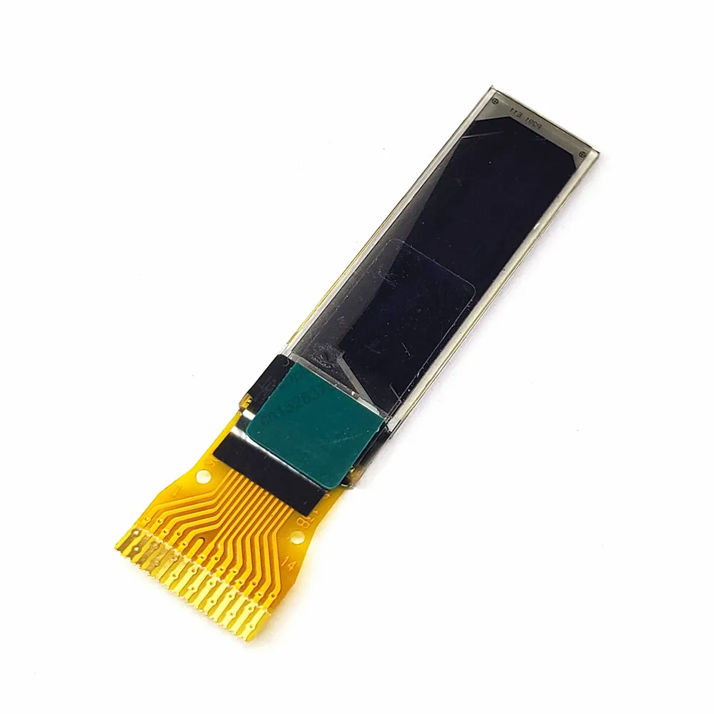 96*16 Blanc Lumière SSD1306 I2C IIC Écran D\'affichage pour TS100 TS08 0.69 Pouces OLED Affichage Tech pour UG-9616TSWCG02 OLED Affichage