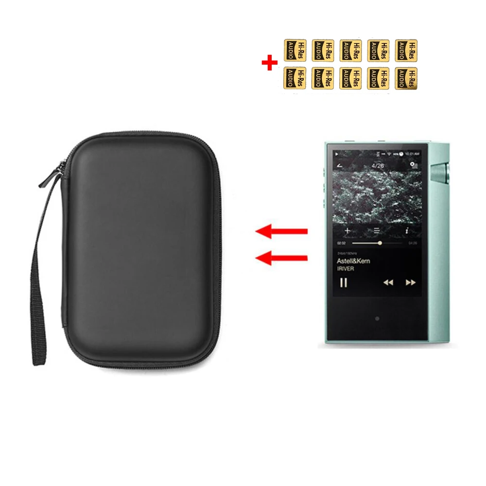 Carrying Case Storage Box for Iriver Astell&Kern SP2000 SP1000 SP1000M SR25 SR15 AK70MKII AK70 MKII SE200 SE100 Protective Case