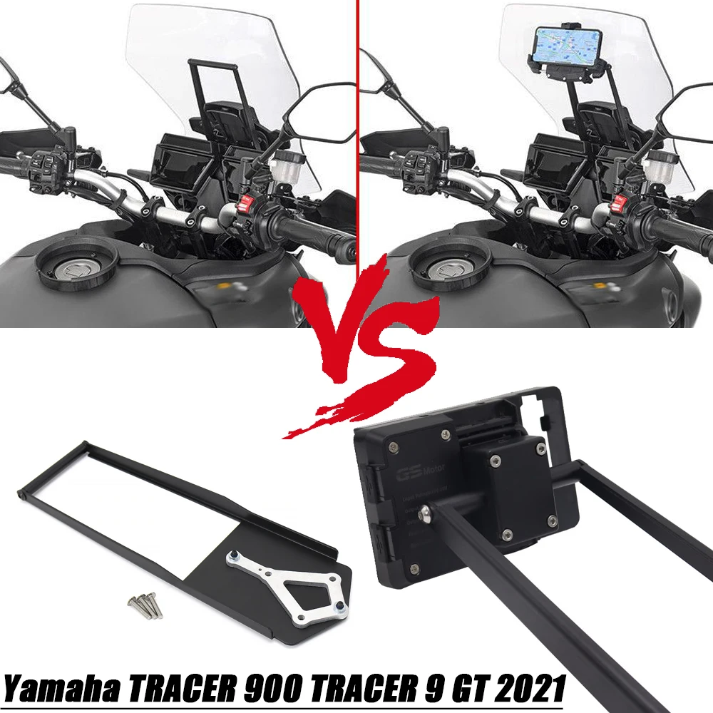 

Motorcycle Parts GPS Phone Navigation Bracket USB Charger Holder Mount Stand For Yamaha TRACER 900 TRACER 9 GT 2021