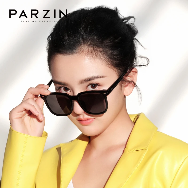 PARZIN 91630 Polarized Oversized Sunglasses Women Shopping Party Brand Design Fashion Sport Goggles Lunette De Soleil Femme