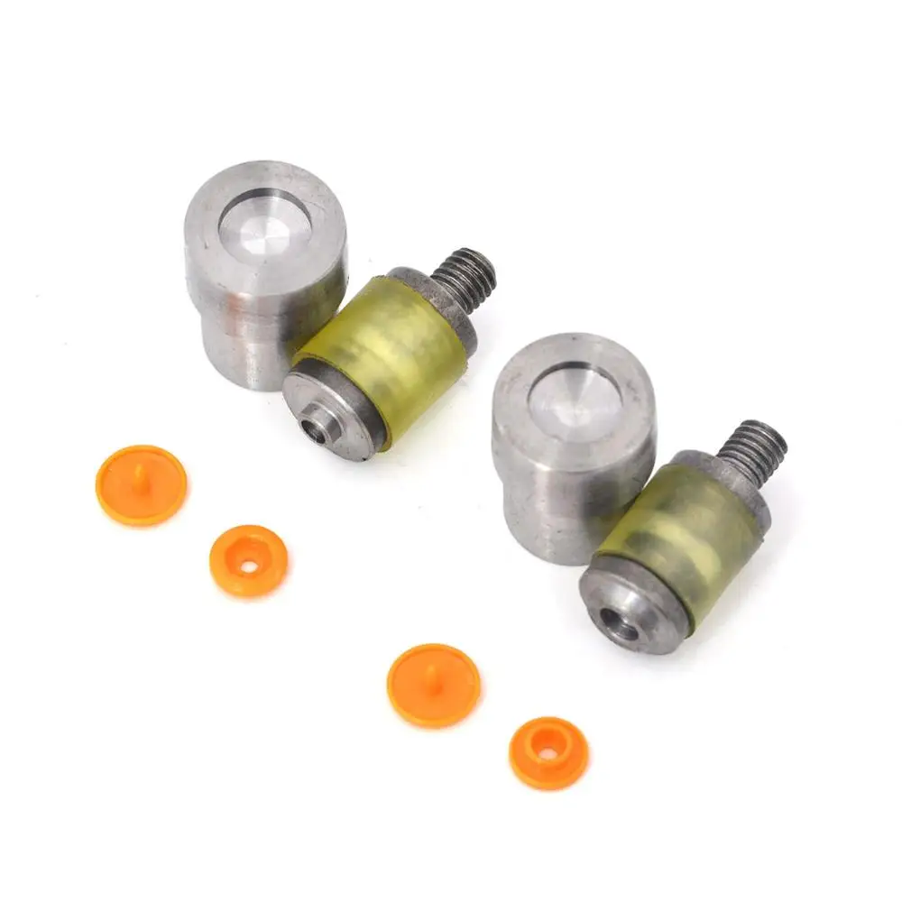 KALASO T3 T5 T8 1Set Plastic Snap Button Dies Mould Tool 10mm 12.5mm 14mm For DIY Craft Supplies